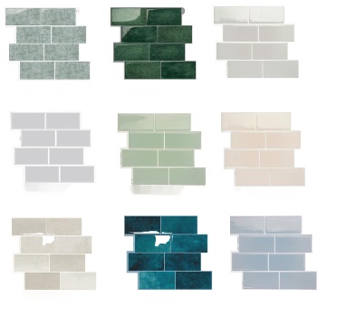 3D Waterproof Self Adhesive Wall Tile