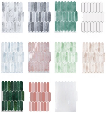 3D Waterproof Self Adhesive Wall Tile