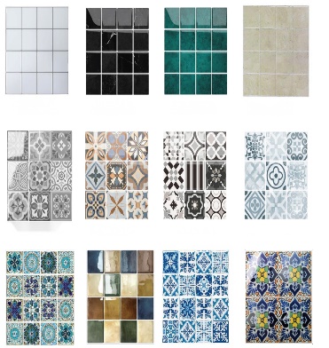 3D Waterproof Self Adhesive Wall Tile
