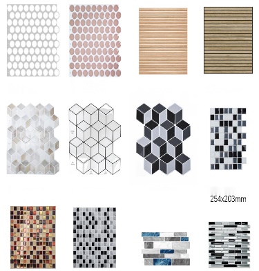 3D Waterproof Self Adhesive Wall Tile