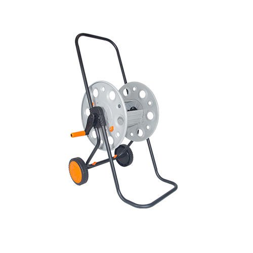 Metal hose cart without hose，store up 100m（1/2”hose)
