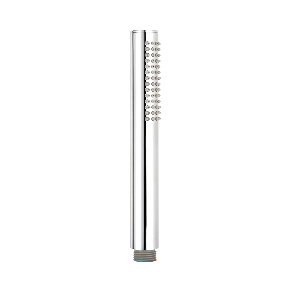 Pen shape hand shower chrome face