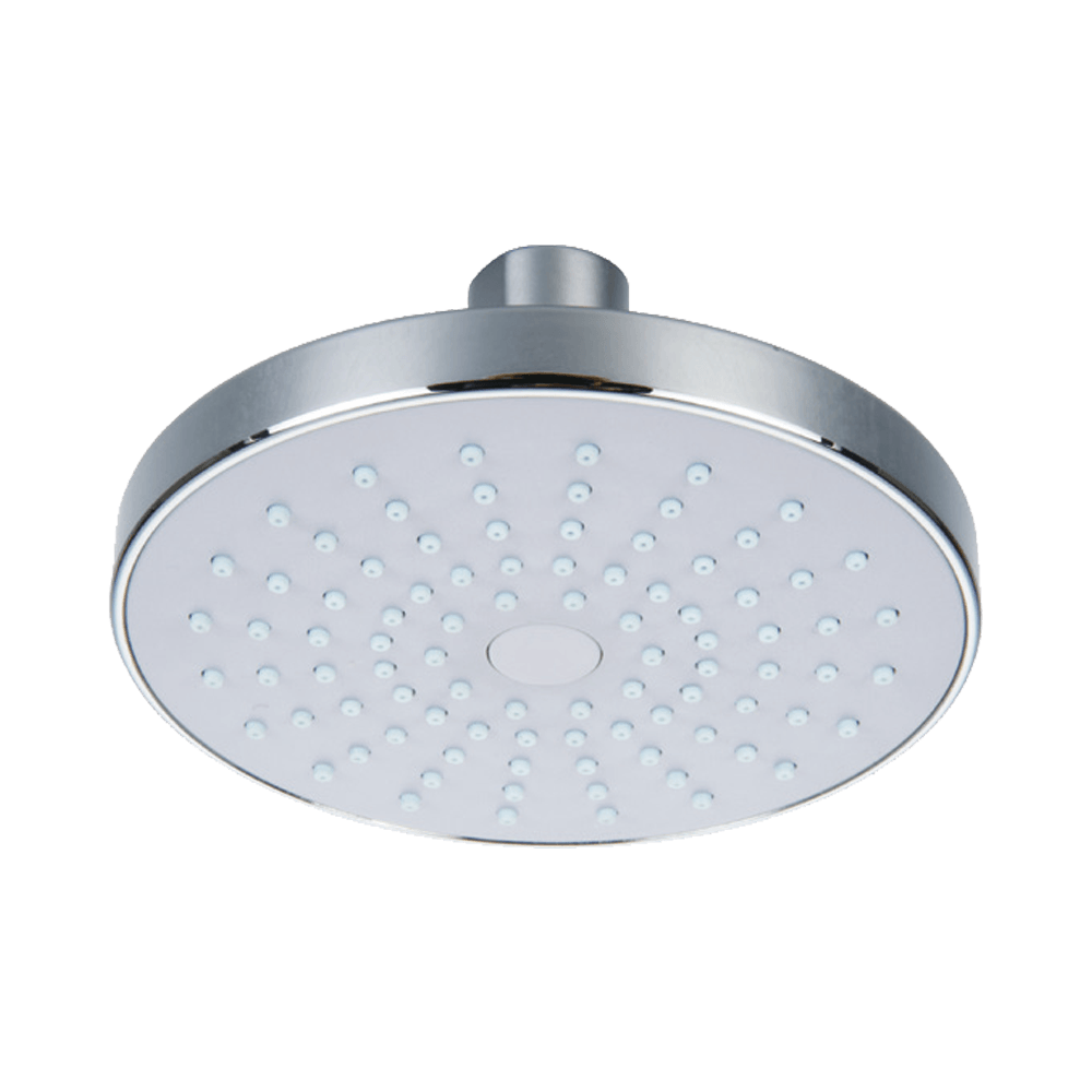 120mm single function chrome plated showerhead