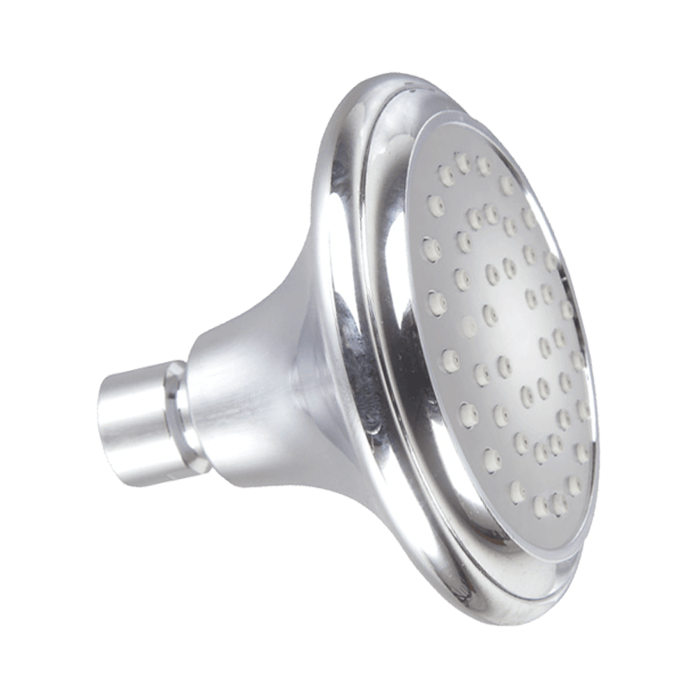 105mm bell shaped single function full chrome showerhead