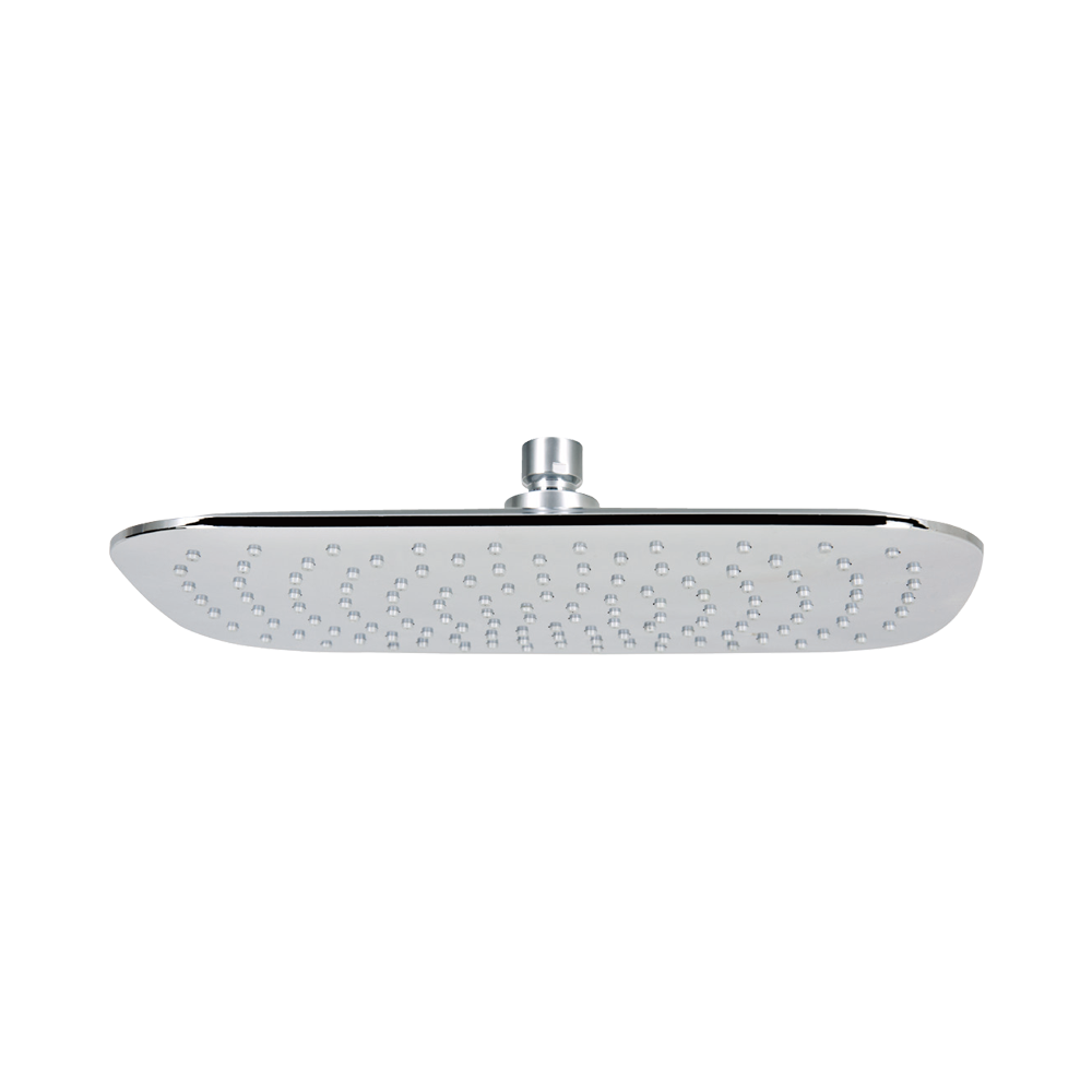 300X190mm full chromed single function top showerhead KTW BWGL