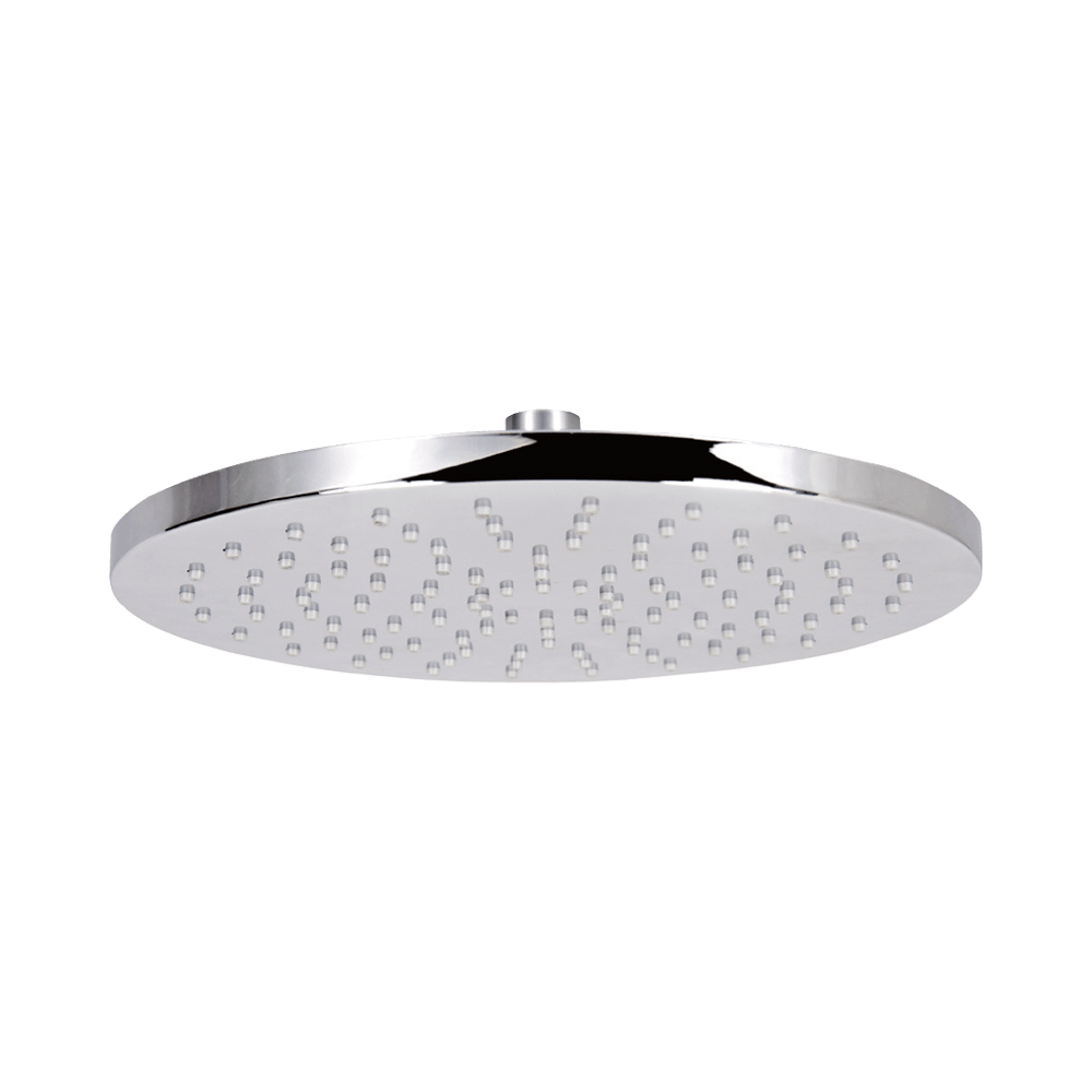 250mm(10 inch) full chromed single function top showerhead KTW BWGL
