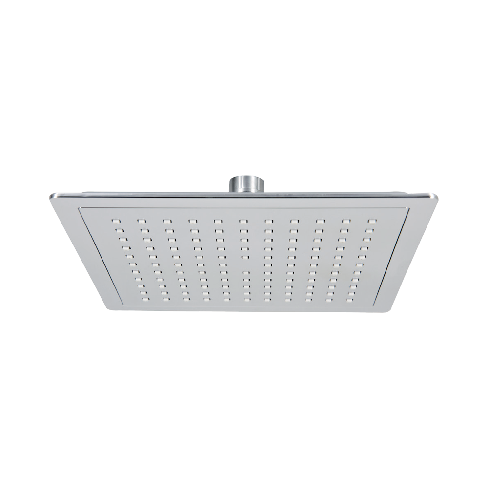 225X225mm single function square shape top showerhead
