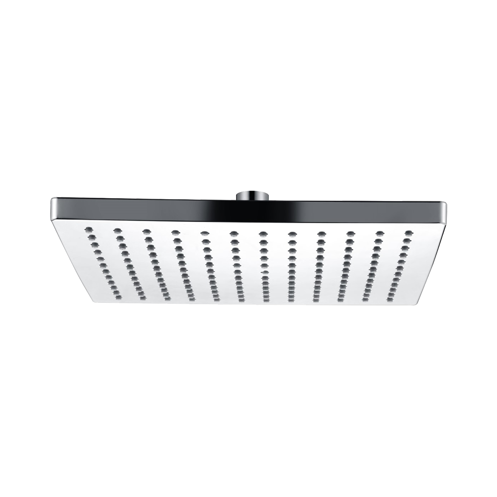 250X250mm single function square shape top showerhead KTW BWGL