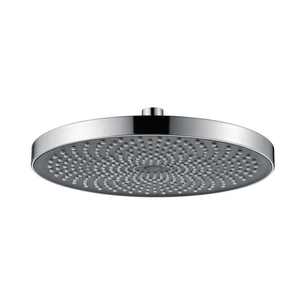 255mm chromed single function top showerhead KTW BWGL