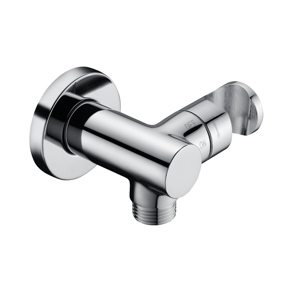 Shattaf ceramic valves with integrated on-off shower holder