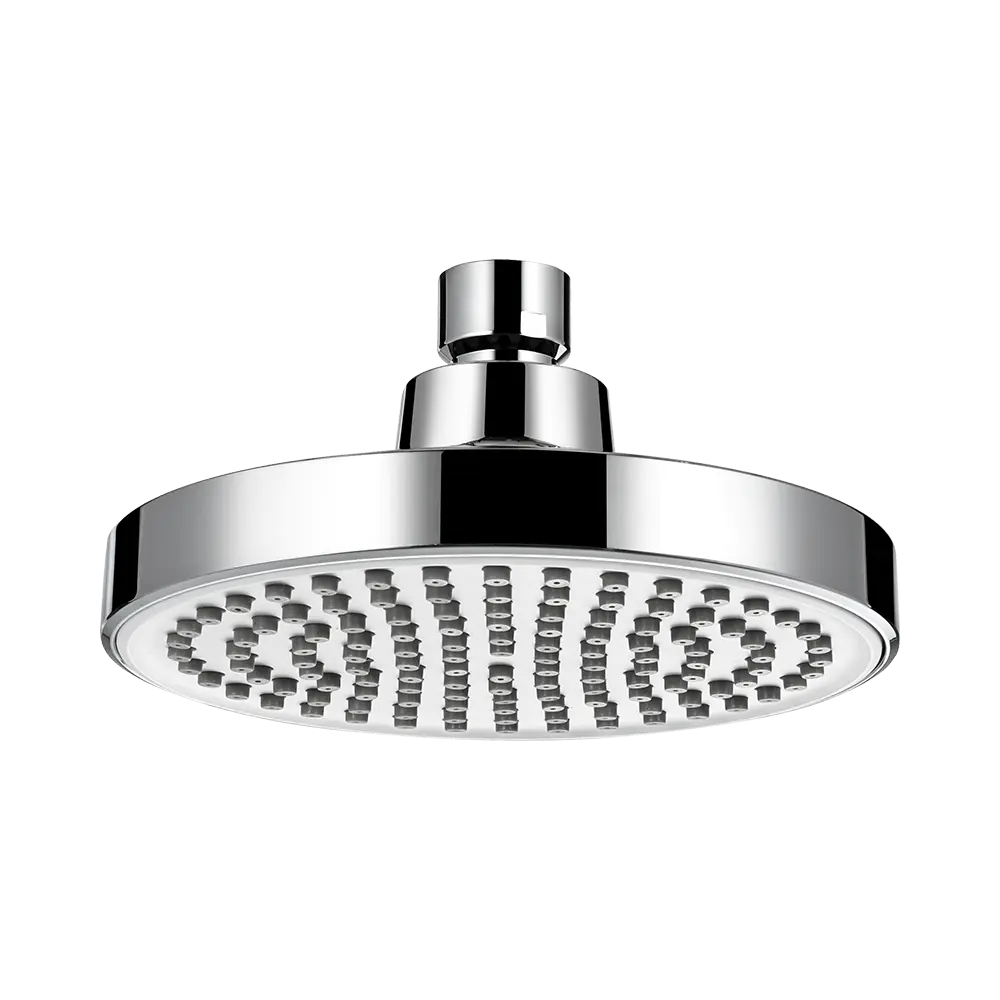 130mm Single Function Full Chromed Showerhead