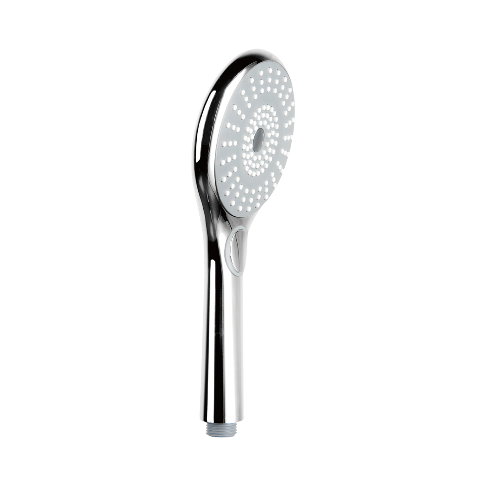 115mm round push button hand shower