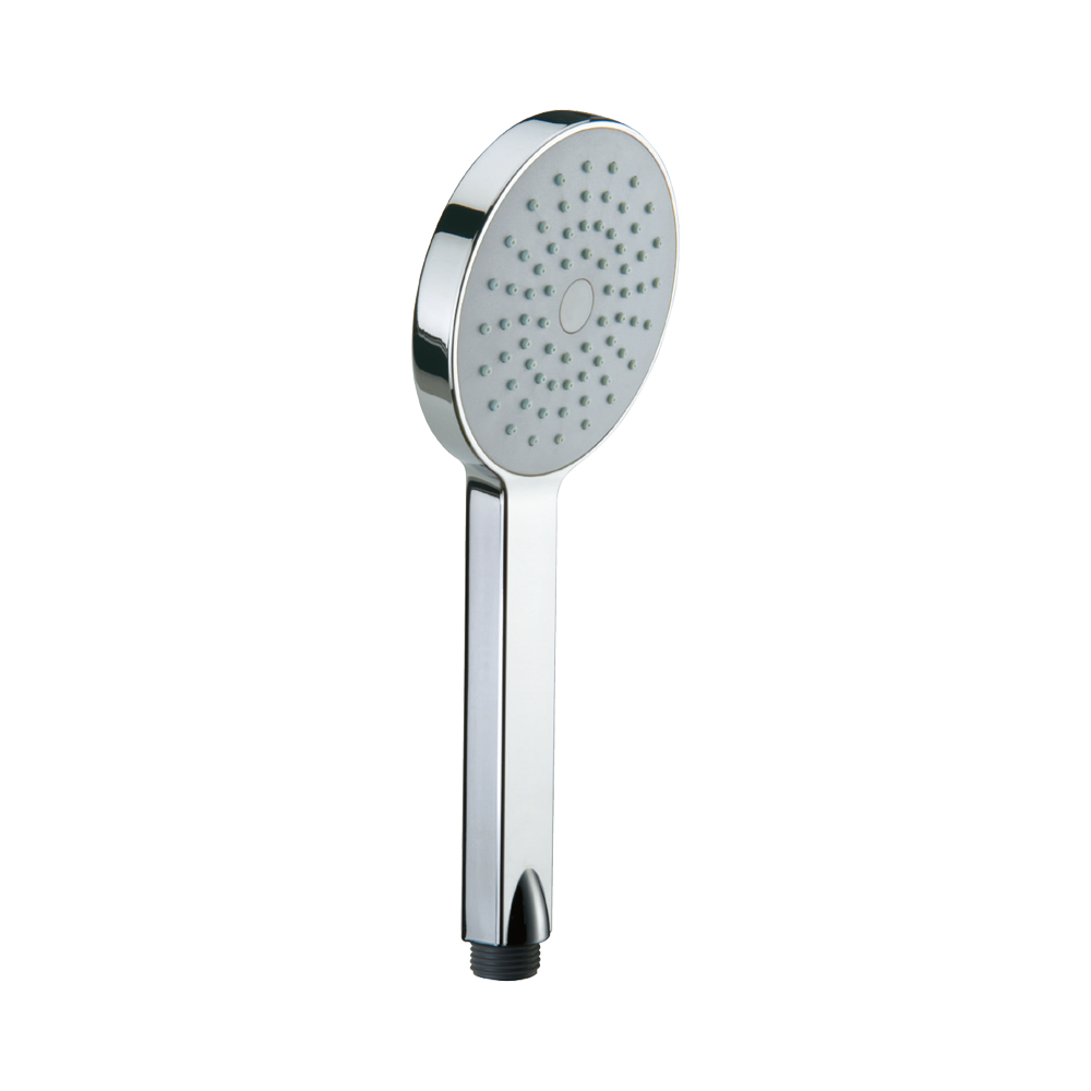 105mm single function square handle grey face hand shower